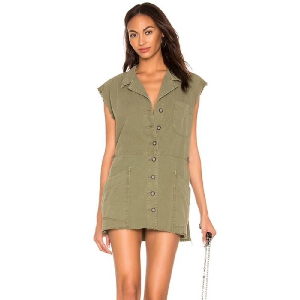 One Teaspoon | Safari Camp Shirt Dress Medium
